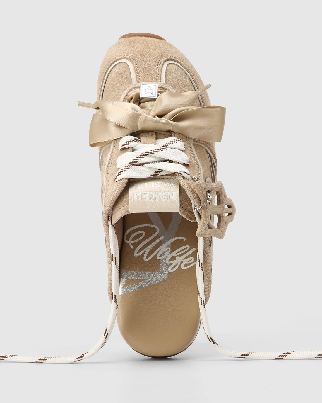 Admire Off White Suede