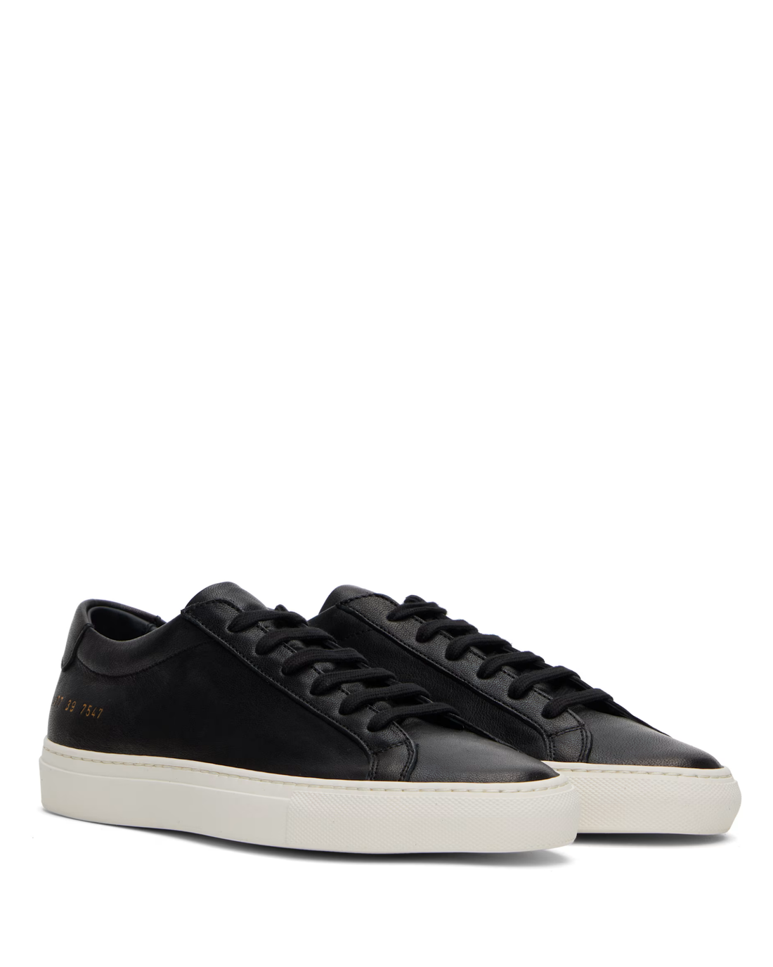 Summer Achilles Black Leather 2477 7547