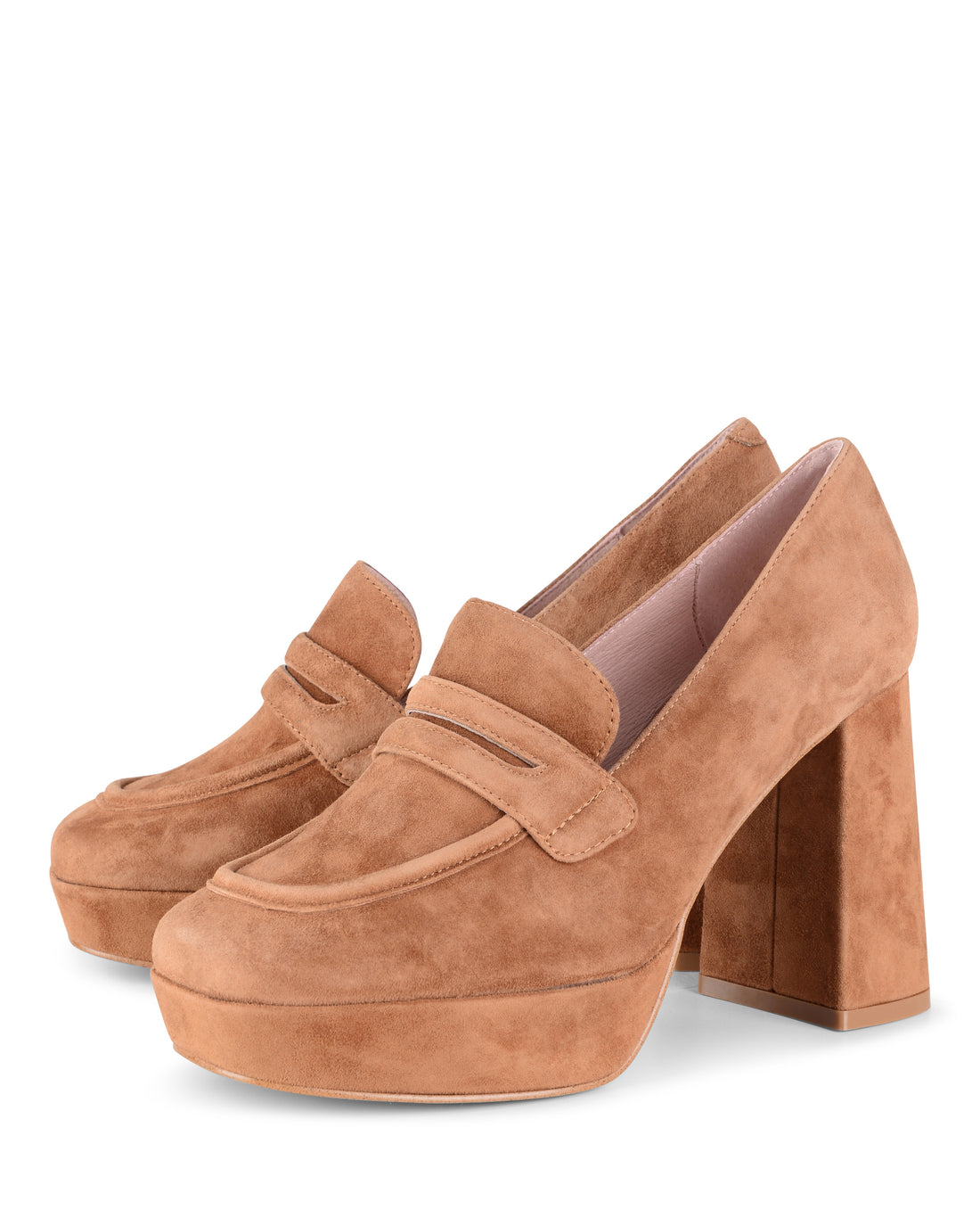 Belle Cognac Suede