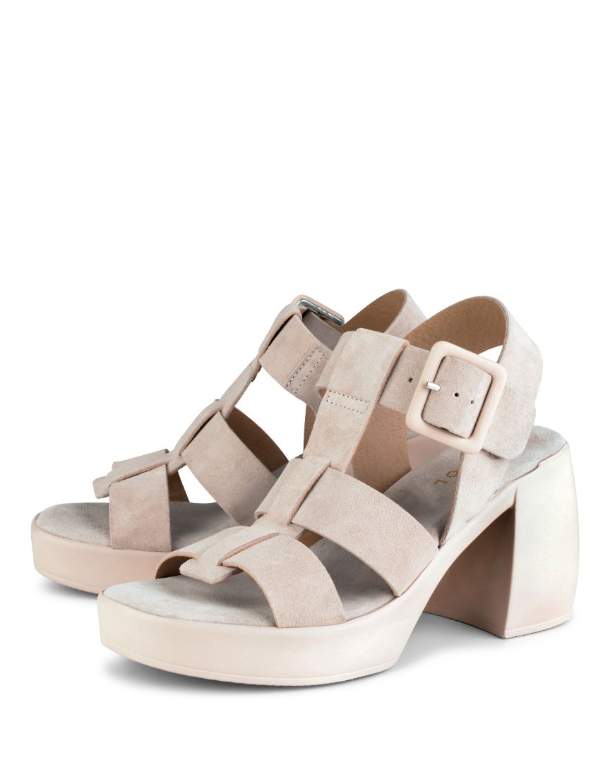 Camila Nude Suede