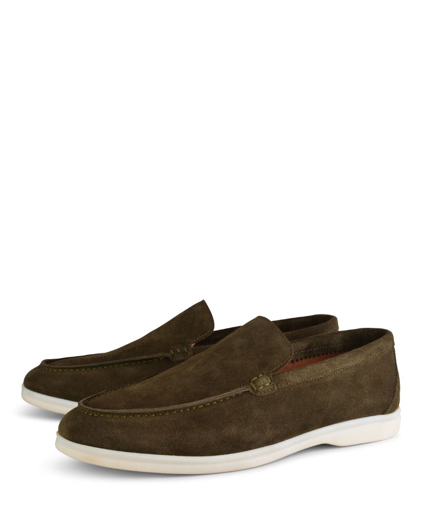 Jaxon Khaki Suede